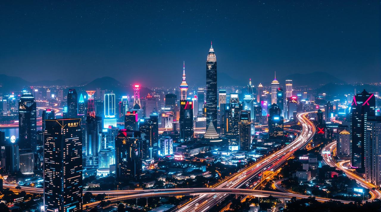 51短视频 - 城市夜景延时摄影 投稿封面