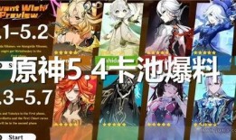 原神56卡池最新爆料,神秘角色登场，惊喜不断！